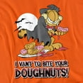 thumbnail image 2 of Garfield T-Shirt I Vant Doughnuts Unisex Graphic Tee For Men & Women, 2 of 7