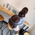 thumbnail image 2 of LinqiVintage Backpack for Women, Boho Casual Backpack Purse, Unique Ethnic Style Handbag & Shoulder Bag, Blue, 2 of 6