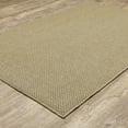 thumbnail image 5 of Style Haven  Veranda Tonal Woven Basket Weave Indoor-Outdoor Rug Light Brown 3'7" x 5'6" 4' x 6' Accent, Outdoor, Indoor Bathroom, Bedroom, Patio, 5 of 5
