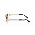 thumbnail image 4 of MIU MIU MU 54ZS ZVN08Z Pale Gold Dark Grey Lens AUTHENTIC!, 4 of 4