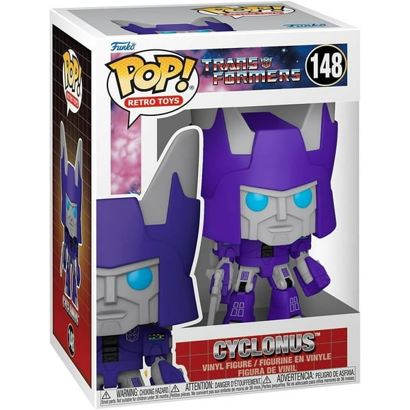 Pop Retro Toys Transformers 3.75 Inch Action Figure - Cyclonus #148