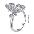 thumbnail image 2 of pstuiky Rings Ladies Fashion Diamond Open, 2 of 3