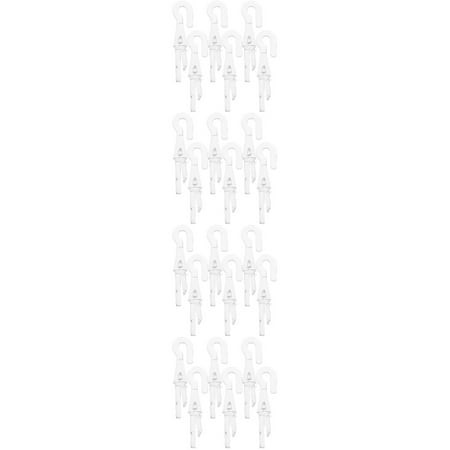 

24 Pcs Shutter Turn Rod Head Hook Blind Wand Connector Blind Tilt Wand Tip Blinds Replacement Parts