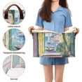 thumbnail image 5 of Yayeee Foldable Storage Basket for Shelves with Handles Waterproof Cloth Bins, Ocean Boat, 5 of 7