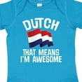 thumbnail image 4 of Inktastic Dutch Gift Pride Netherlands Flag Boys or Girls Baby Bodysuit, 4 of 5