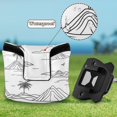 thumbnail image 6 of Haosy Line Palm Tree Mountains Golf Mallet Putter Cover Strong Magnetic Leather Golf Club Headcover Closure, 6 of 7