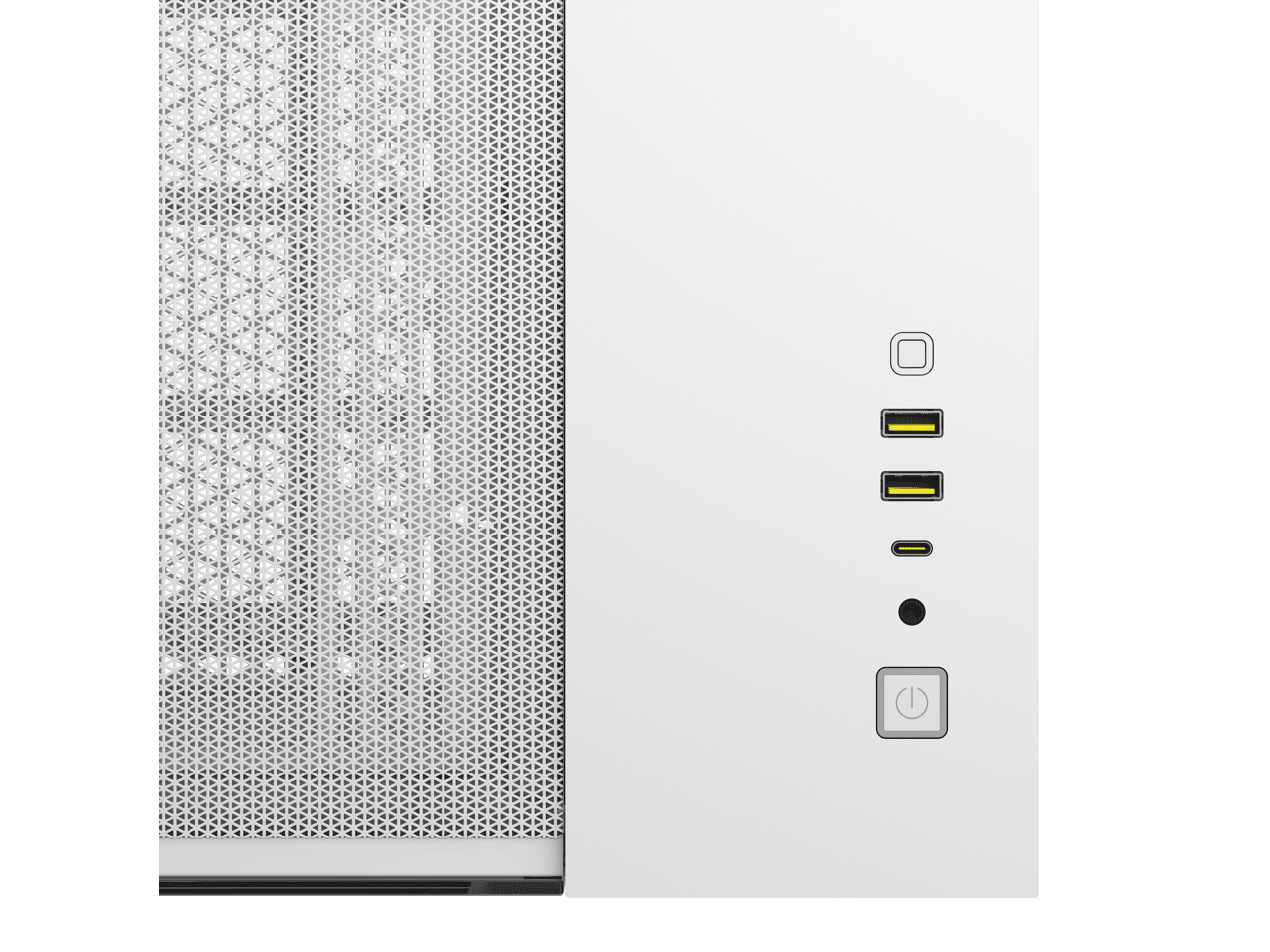 Corsair 2500X Mid-Tower Dual Chamber PC Case, White CC-9011266-WW