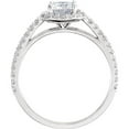 thumbnail image 6 of 2.40 Ct Stunning Solitaire Round Diamond Engagement Rings for Ladies Solid 18K White Gold, 6 of 10