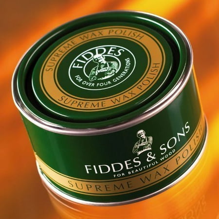 Fiddes & Sons Supreme Wax Polish 500ml - Forest Brown, Recommended for use on: Fine Furniture, Doors, Floors, Cabinet Work and Paneling By Fiddes Sons Ship from