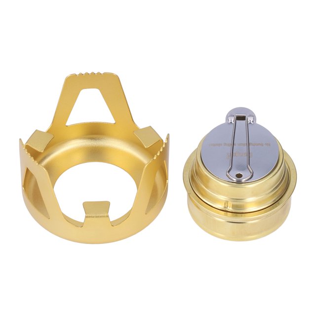 MiniSpiritBurner, MiniBackpackingStuve Gold con bolsa de almacenamiento para senderismo LHCER Descripción de la referencia