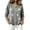 Gray, variant on Sweater for Women Floral Embroidered Cardigan Button Down Crew Neck Long Sleeve Casual Sweater
