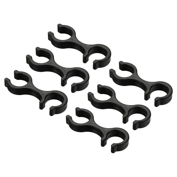 Uxcell Double Rod Buckle Connector Walking Stick Accessories Trekking Pole Clips 6 Pack