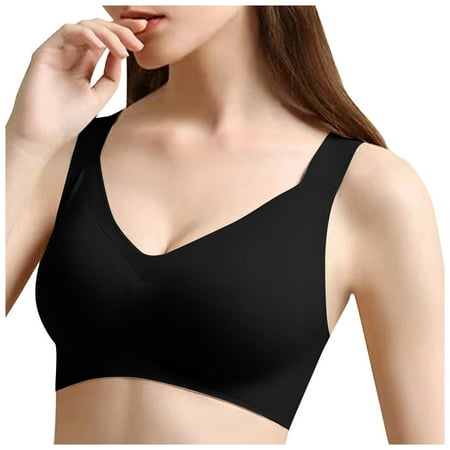 Zshosam Women s Strapless Lift Underwire Bra(Black M)