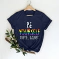 thumbnail image 2 of Babysbule Women's Tops Women's Shirt Tees Funny Short Sleeve T Shirt Print T-shirt Tops Blouse Gift For Women, 2 of 6