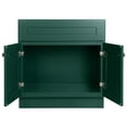 thumbnail image 5 of Brookings Wood Vanity Without Top in Hunter Green-Unassembled 30 in., 5 of 9
