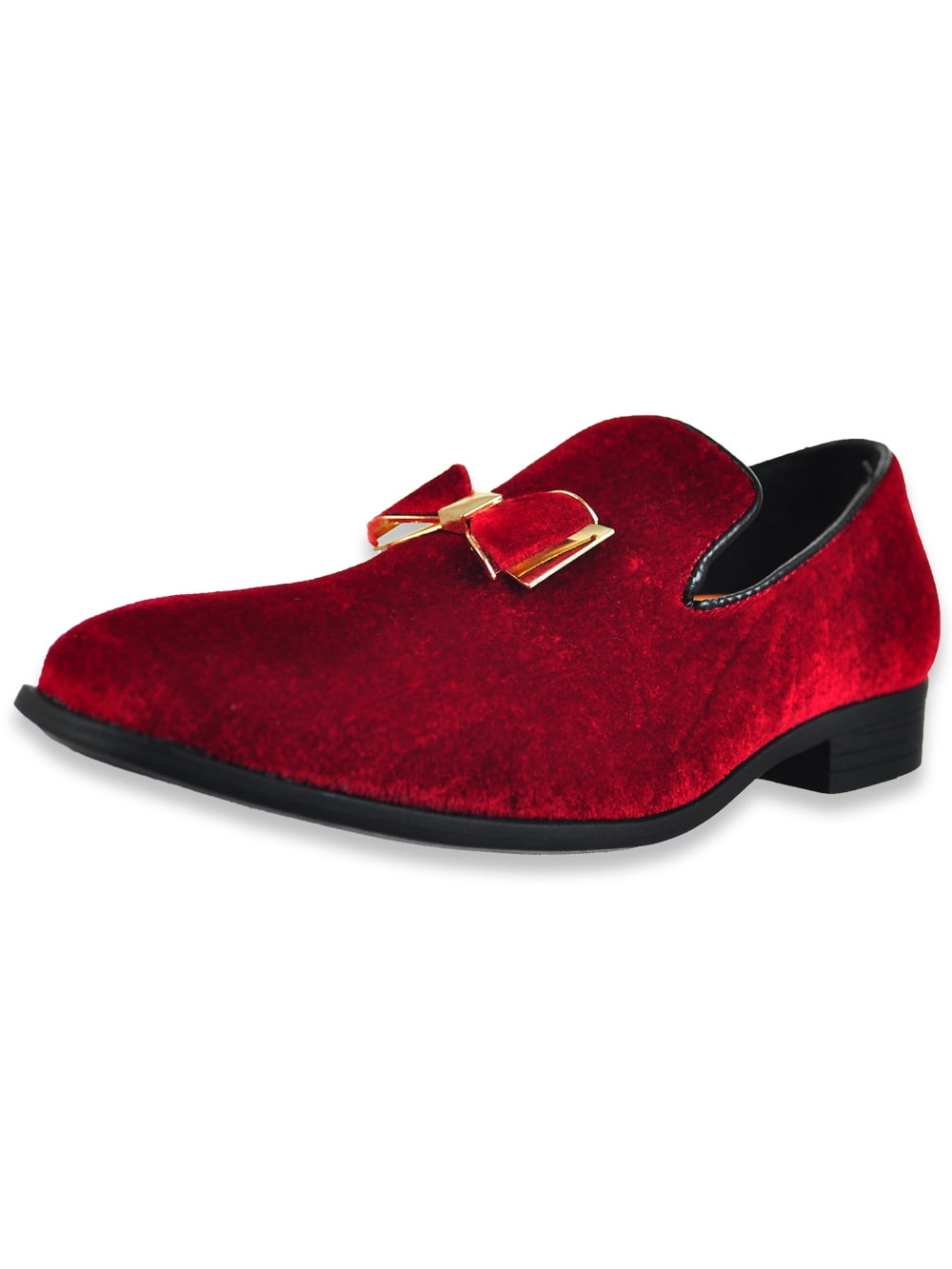 Jodano Boys Slip-On Dress Shoes burgundy, 12 Togo Ubuy