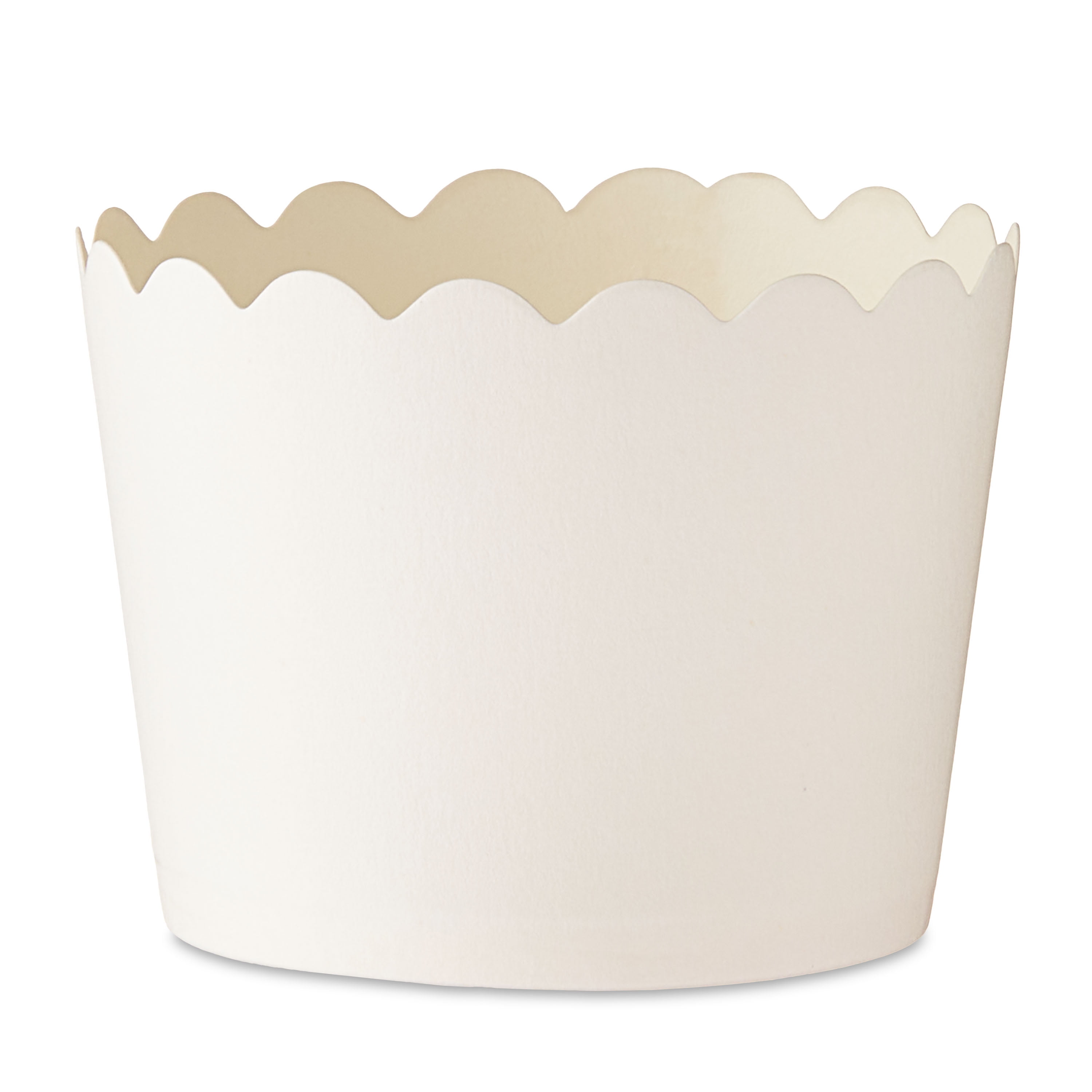 (4 pack) White Baking Cups, 24 Count, by Way To Celebrate