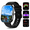 Upgrade Black, variant on Smart Watch Fits for iPhone and Android, 1.85-inch HD Fitness Tracker with Bluetooth Call Function, 120+ Sport Modes, IP68 Waterproof, Pink
