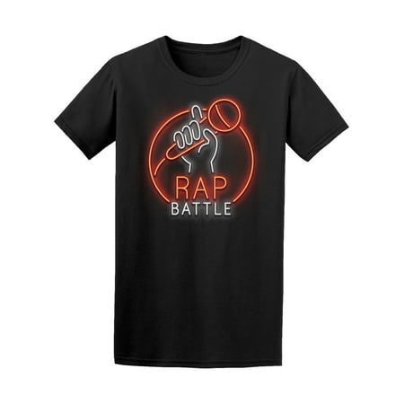 Rap Battle Music Sign Tee Men's -Image by