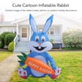 thumbnail image 3 of Decoración Al Aire Libre Inflable De Pascua, Dibujos Animados Lindos Del Conejo Inflables De Pascua Innovadores Para El Patio Para El Jardín, 3 of 7