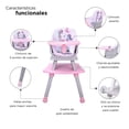 thumbnail image 3 of Silla Periquera D Bebé Grow With Me 4 En 1 D BEBÉ Periquera Unicornio, 3 of 6