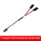 thumbnail image 3 of Cable de extensión servo de 150/200/300/500 mm, caucho de seguridad de 30 núcleos para avión RC Hugtrwg Para estrenar, 3 of 8