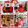 thumbnail image 5 of Dalrosia Velvet Bows for Christmas Tree - 24 PCS 3.5x3.5 Inch Bow Ribbon Bow Tree Topper Velvet Ornaments for Christmas Trees Decorations Gifts Party Door Garland Wreath Decor, 5 of 6