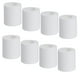 thumbnail image 1 of 8 4 capas de papel higiénico de baño rollo a granel pulpa de toal de tejido de baño Sunnimix Papel higiénico suave para el hogar, 1 of 8