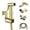 Brushed Gold, variant on Cobbe Handheld Sprayer Kit for Personal Hygiene and Cleaning Bidet Sprayer for Toilet with Hose Matte black