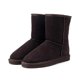 thumbnail image 1 of Botas de nieve clásicas de piel de vaca auténtica, impermeables, de lana y cuero, para mujer, tallas 3 a 13, 1 of 5