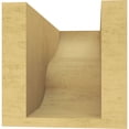 thumbnail image 4 of 5"W x 10"D x 5"H Wide Greensboro Rough Cedar Woodgrain TimberThane Corbel, Primed Tan, 4 of 6