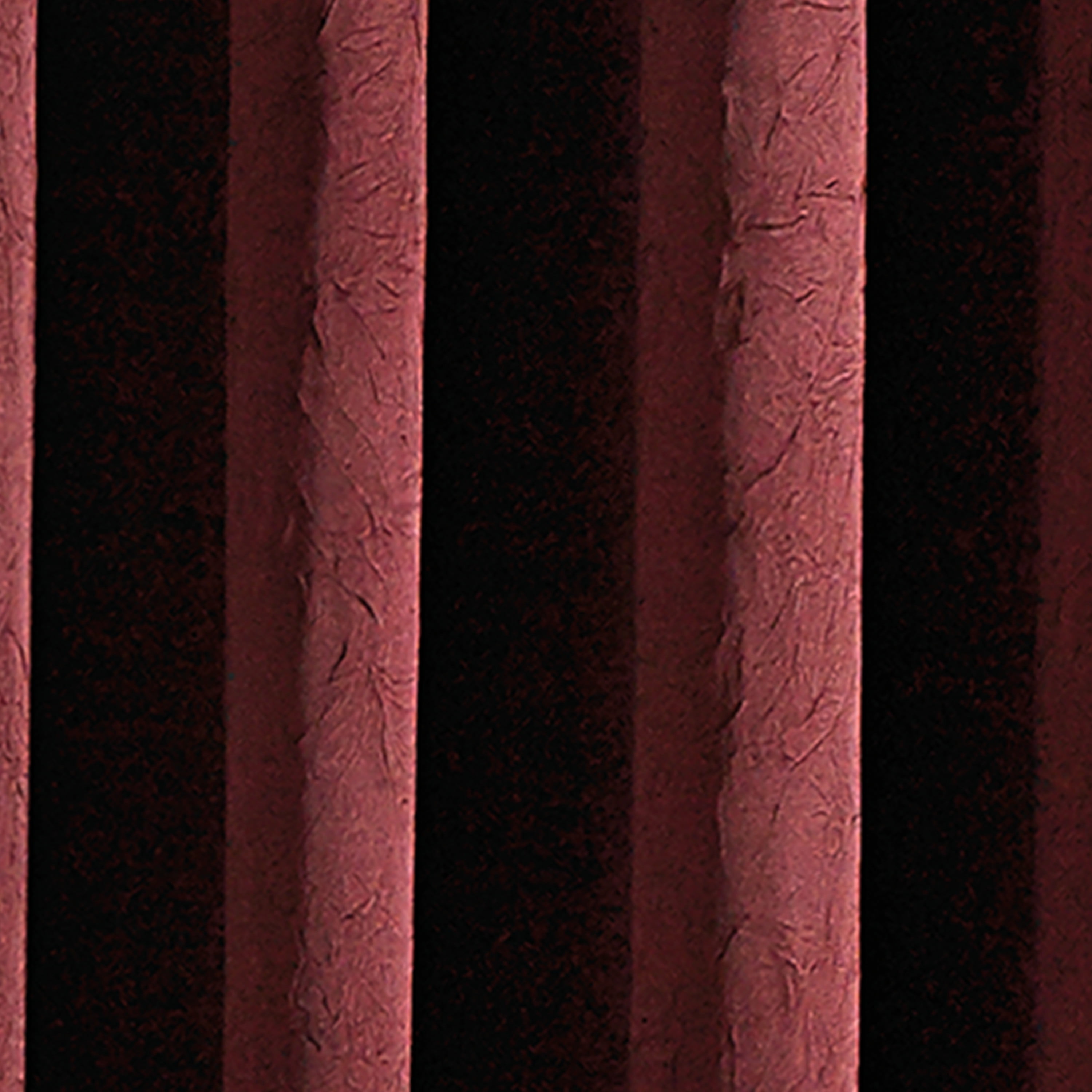 Curtainworks Lenox Grommet Curtain 50" x 63", Wine, Indoor, 1 Piece, Polyester, Adult