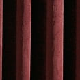 thumbnail image 5 of Curtainworks Lenox Grommet Curtain 50" x 95", Wine, Indoor, Polyester, Single Panel, Adult, 5 of 7