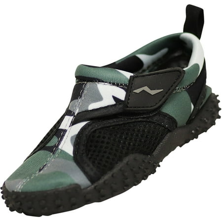 

NORTY Toddler Boys Water Shoes Male Beach Pool Shoes Black Camouflage 7