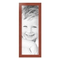 thumbnail image 2 of ArtToFrames 10" x 28" Real Reclaimed Red Barnwood Picture Frame, 10x28 inch Red Wood Poster Frame (WOM-4814), 2 Pack, 2 of 6