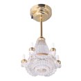 thumbnail image 4 of Accesorios para casas de muñecas Lámpara de candelabro para casa de muñecas Escala 1:12 Estilo Europeo Luz de candelabro en Miniatura Decorativa Exquisita Vintage para ANGGREK  Otros, 4 of 7