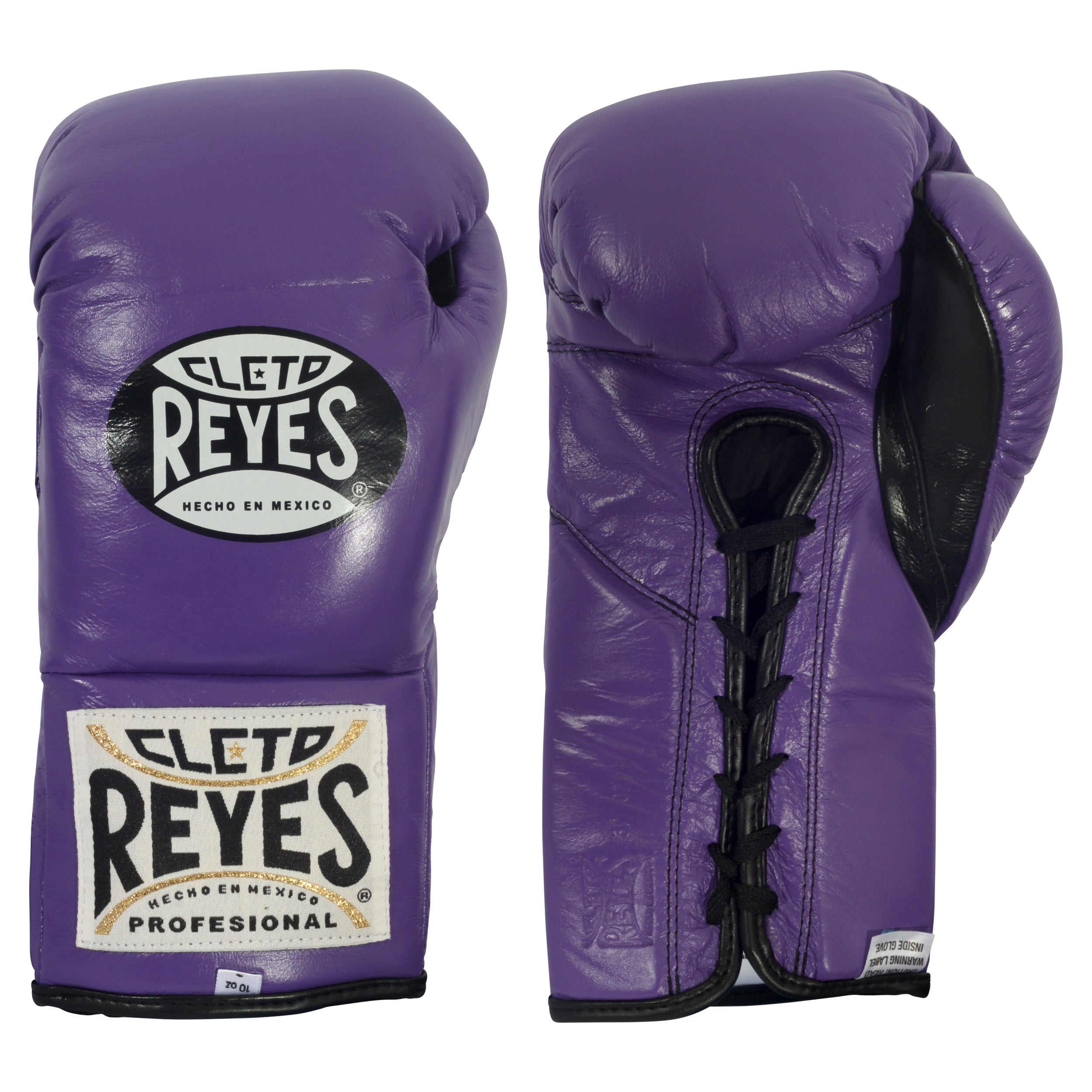Cleto Reyes Official Fight Boxing Gloves 10 oz Purple