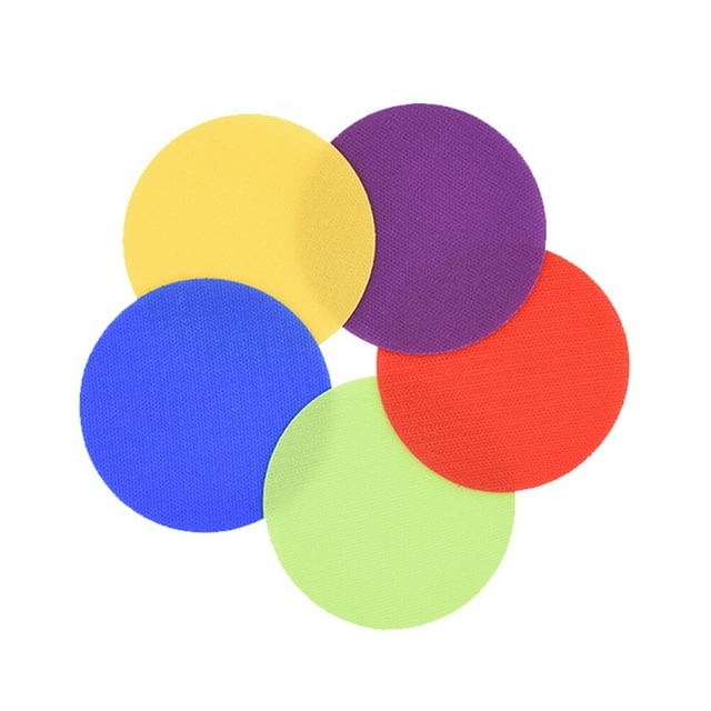 OULII 24pcs Spot Markers for Rug Marking Fabric Assorted Color for Living Room