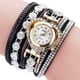 thumbnail image 3 of Pulseras para mujer, regalos para mujer CCQ Reloj de pulsera analógico de cuarzo con esfera de cristal y diamantes de imitación vintage para mujer, 3 of 5