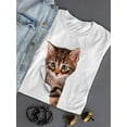 thumbnail image 3 of Kitten Through The Hole T-Shirt Women -SPIdeals Designs, Female Small, 3 of 4