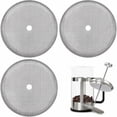 thumbnail image 1 of Replacement French Press Filters 6 Pieces 10cm Coffee French Press Filters, 1 of 2