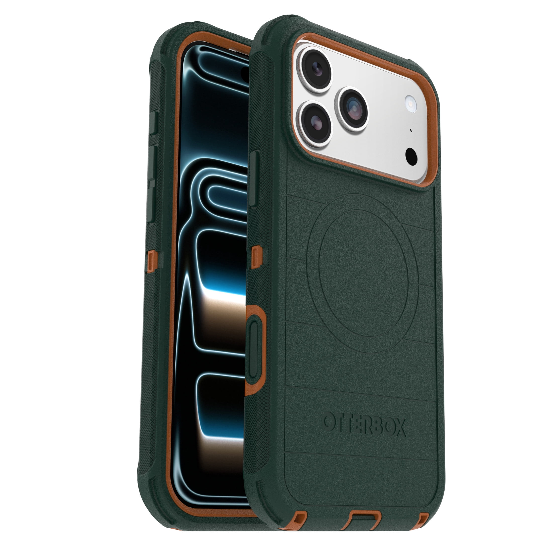 OtterBox Defender Series Pro Case with MagSafe and Camera Control for Apple iPhone 17 Pro Max - Green