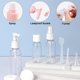 thumbnail image 3 of Kit de botellas de viaje, juego de contenedores de artículos de tocador portátiles a prueba de fugas, contenedores de cosméticos de tamaño de vuelo de PET transparente para loción, champú, crema,, 3 of 5