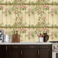 thumbnail image 2 of Peel and Stick Wallpaper Soft Watercolor Roses Distressed Paper Gentle Morning Light Wall Paper 17.7in x 9.8ft Self Adhesive Removable Boho Floral Contact Paper for Nursery Bedroom Cabinets, 2 of 8