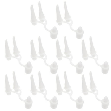 

HEMOTON 10pcs Practical Foot Pump Nozzles Foot Inflator Nozzles Foot Inflating Nozzles