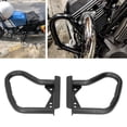 thumbnail image 4 of Engine Bar Frame, Iron Motorcycle Engine Crash Bars Pair Left Right Wear   for Motorbike, 4 of 8