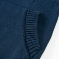 thumbnail image 5 of Odeerbi Toddler Boys Cardigan Sweater Cotton Knit Sweater Cardigan Children's Fall Winter New Handsome Knitted Cardigan Tops Navy, 5 of 8