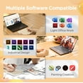 thumbnail image 5 of UGEE Q6 Graphics Drawing Tablet, 6.3x3.5 inches Pen Tablet with 6 Customized Keys for Android Phones, Compatible with Mac/Windows/Chrome/Linux, 5 of 10