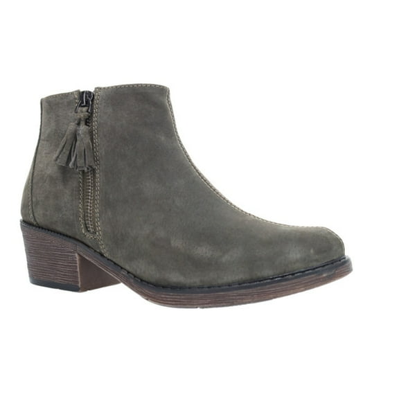 Propet Women's Rebel Double-Zip Ankle Boot Moss Suede - WFX225SMOS