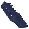 thumbnail image 1 of FILA Calcetines de deporte unisex, paquete de 6 - Invisible, calcetines cortos, logotipo (2x 3 pares) Azul 43-46, 1 of 3